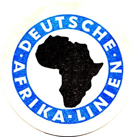 hamburg hh-hh dal 1a (rund215-deutsche afrika-schwarzblau)